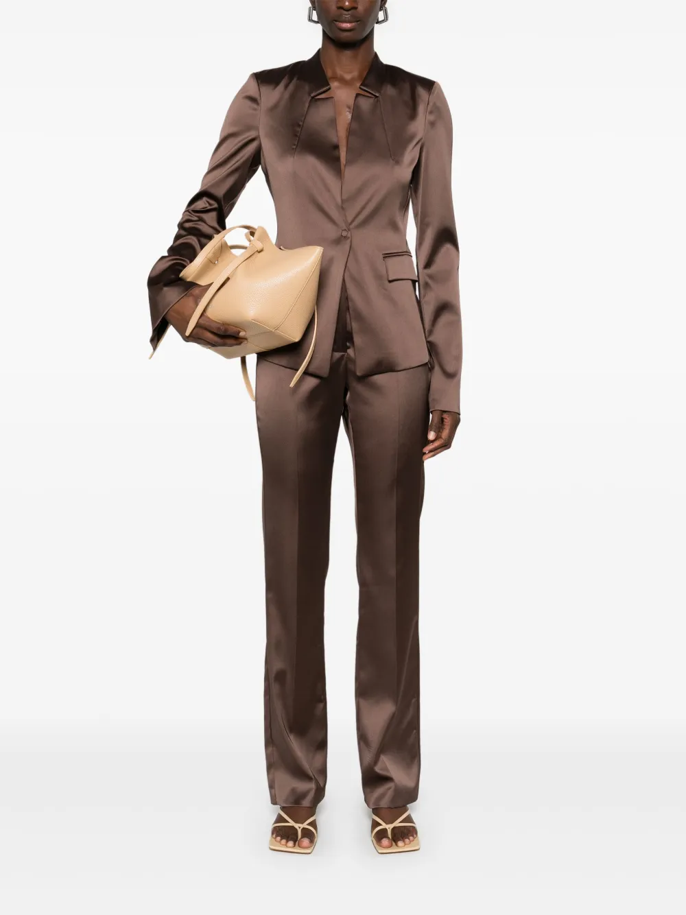 Patrizia Pepe satin jacket | Blazers | Image 2