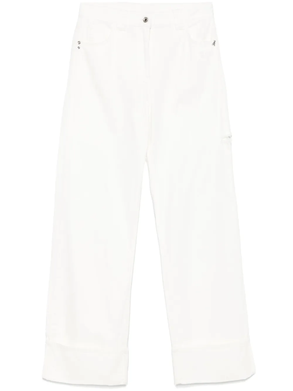 low-rise jeans