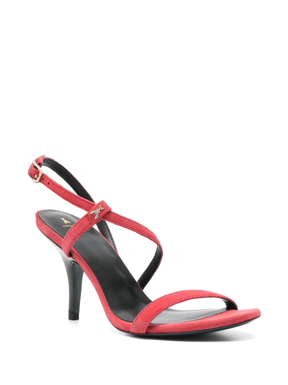 Patrizia Pepe 90mm suede sandals - Rood