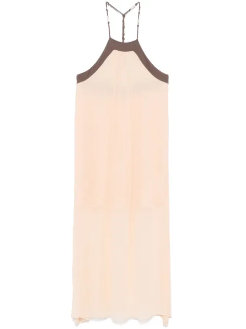 Patrizia Pepe two-tone midi dress 2A2922A585 - 0