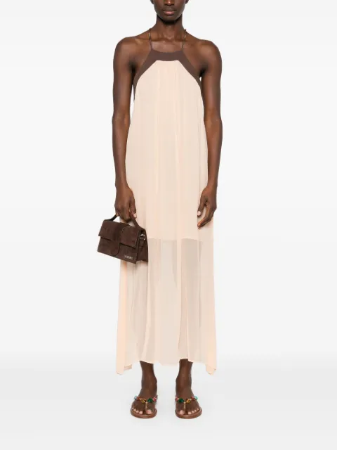Patrizia Pepe two-tone midi dress 2A2922A585 - 1