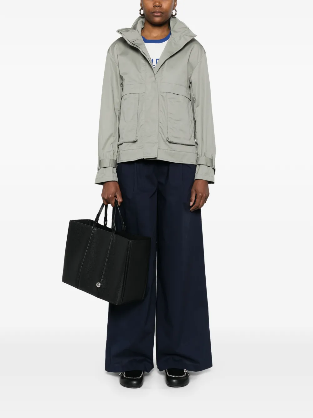 Patrizia Pepe Katoenen broek - Blauw
