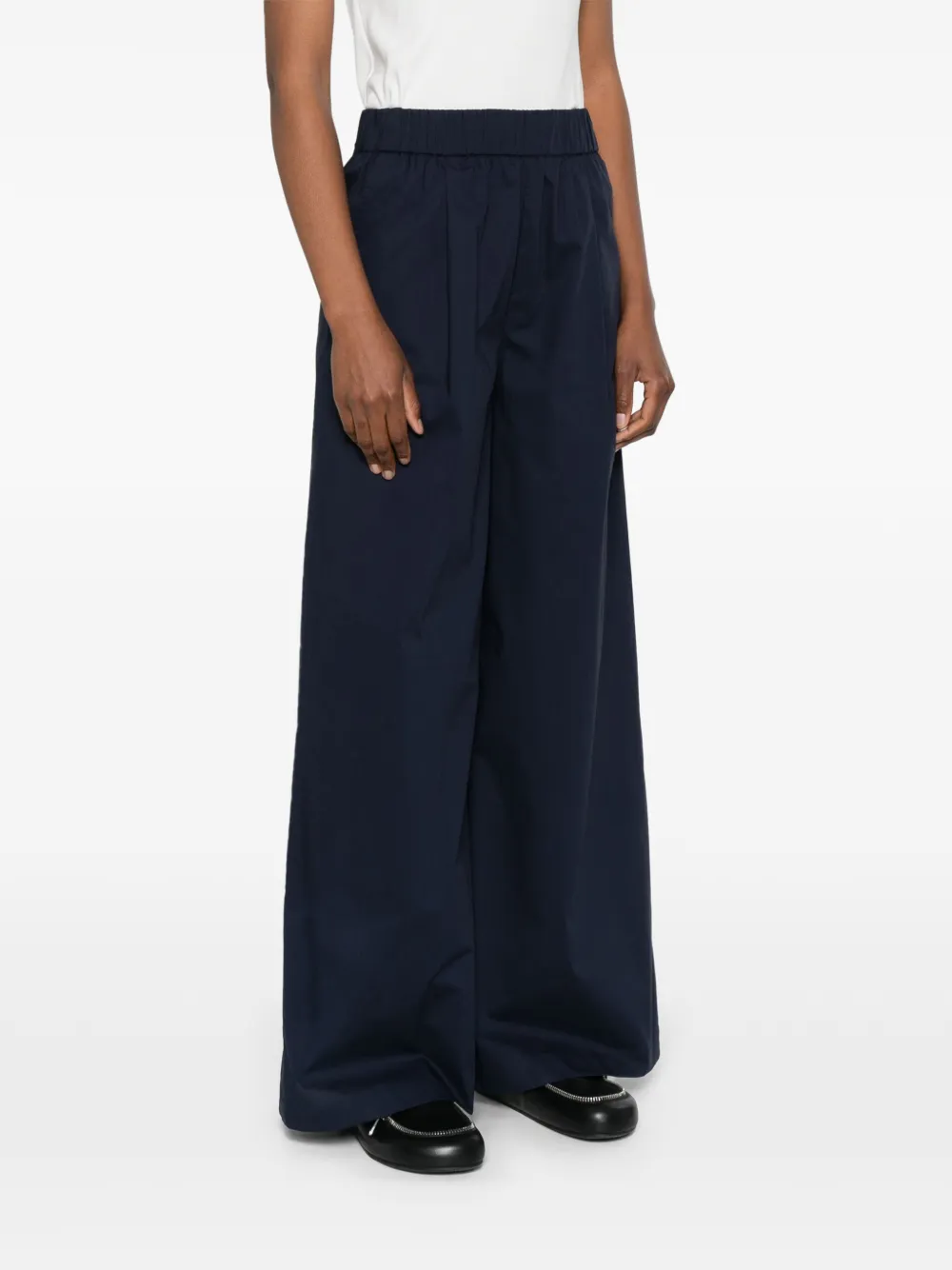 Patrizia Pepe Katoenen broek Blauw