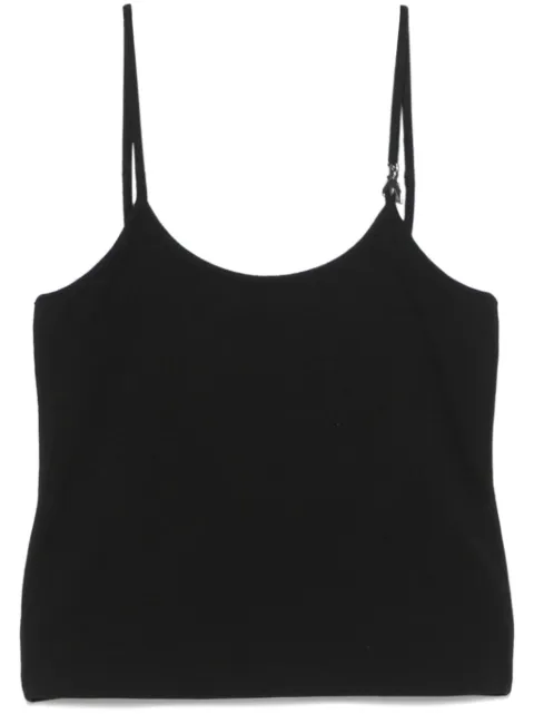 Patrizia Pepe logo-plaque tank top