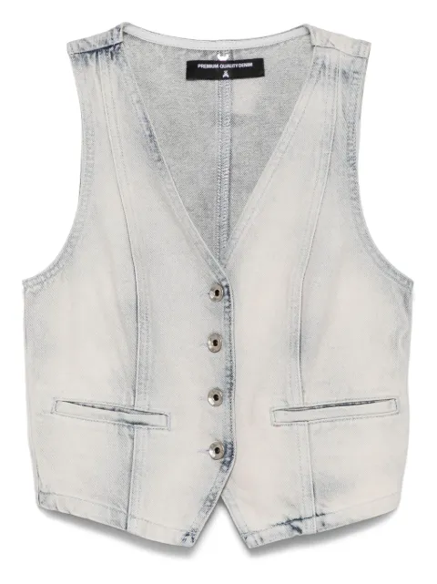 Patrizia Pepe denim waistcoat