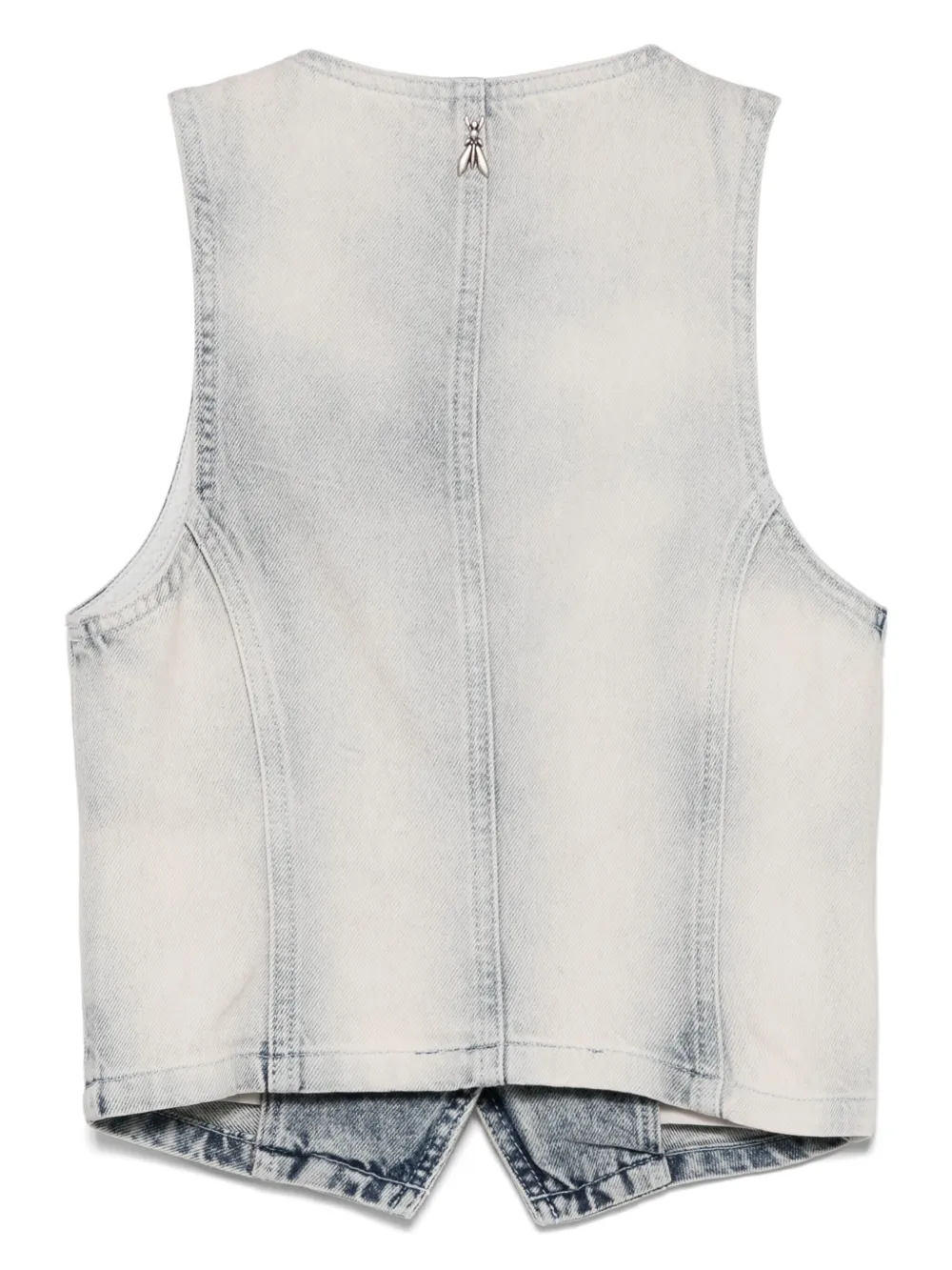 Patrizia Pepe Spijker gilet Blauw