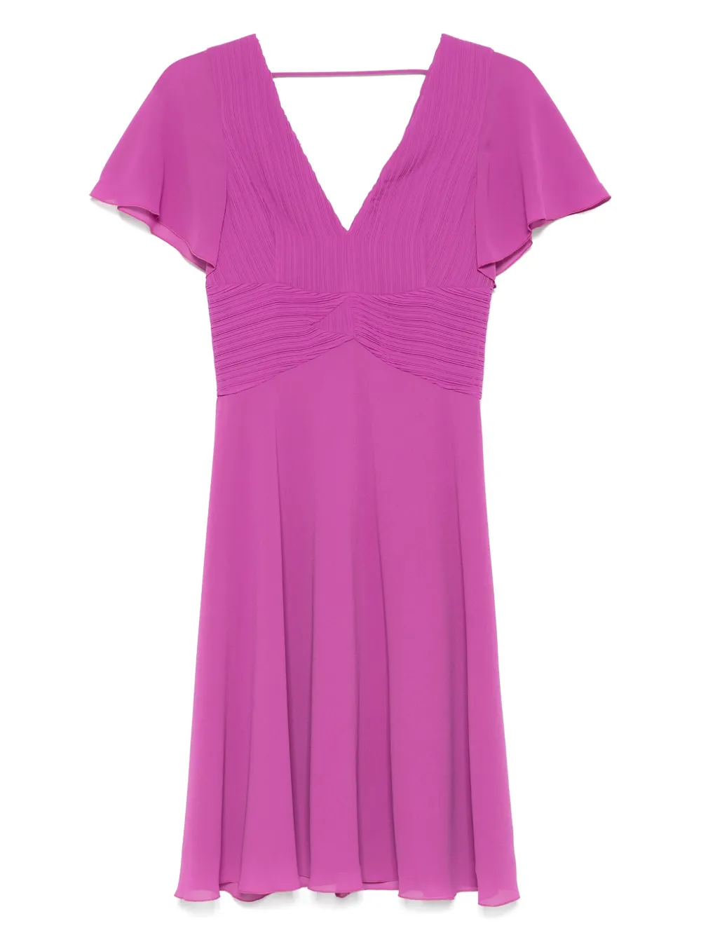 PATRIZIA PEPE PLEATED MINI DRESS