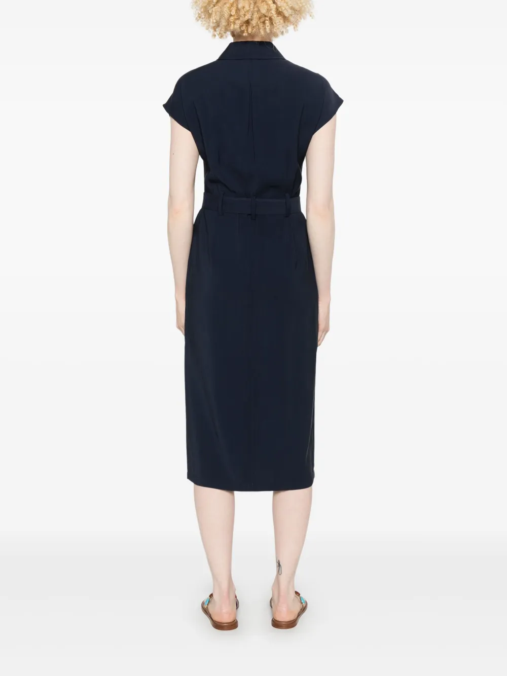 Patrizia Pepe Blousejurk Blauw