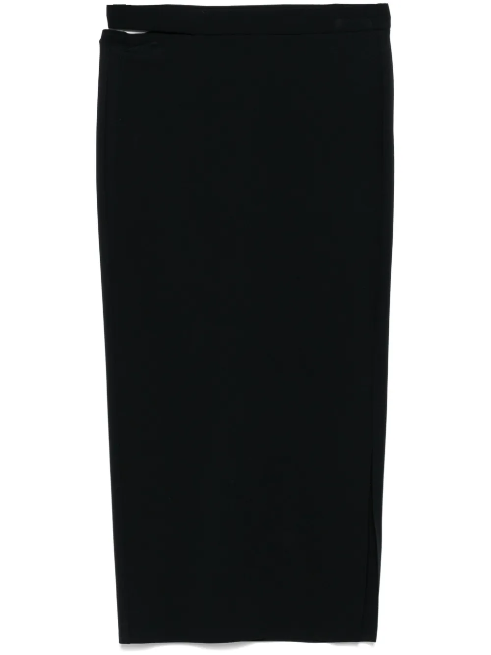 Patrizia Pepe Jersey midi-rok Zwart