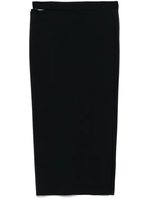 Patrizia Pepe jersey midi skirt