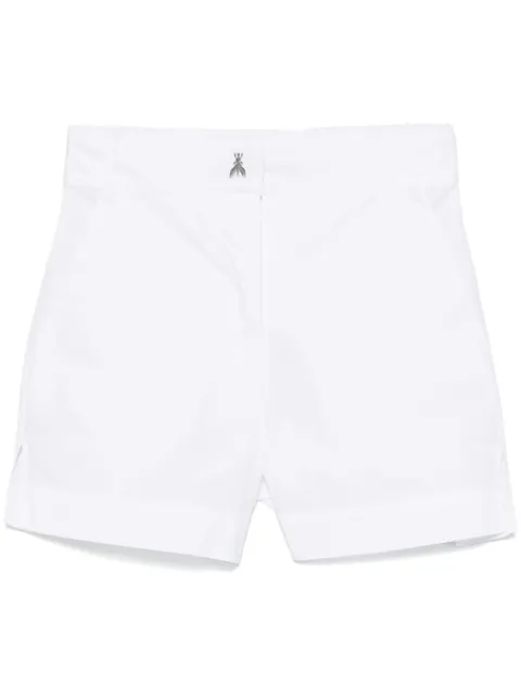 Patrizia Pepe high-waisted cotton shorts