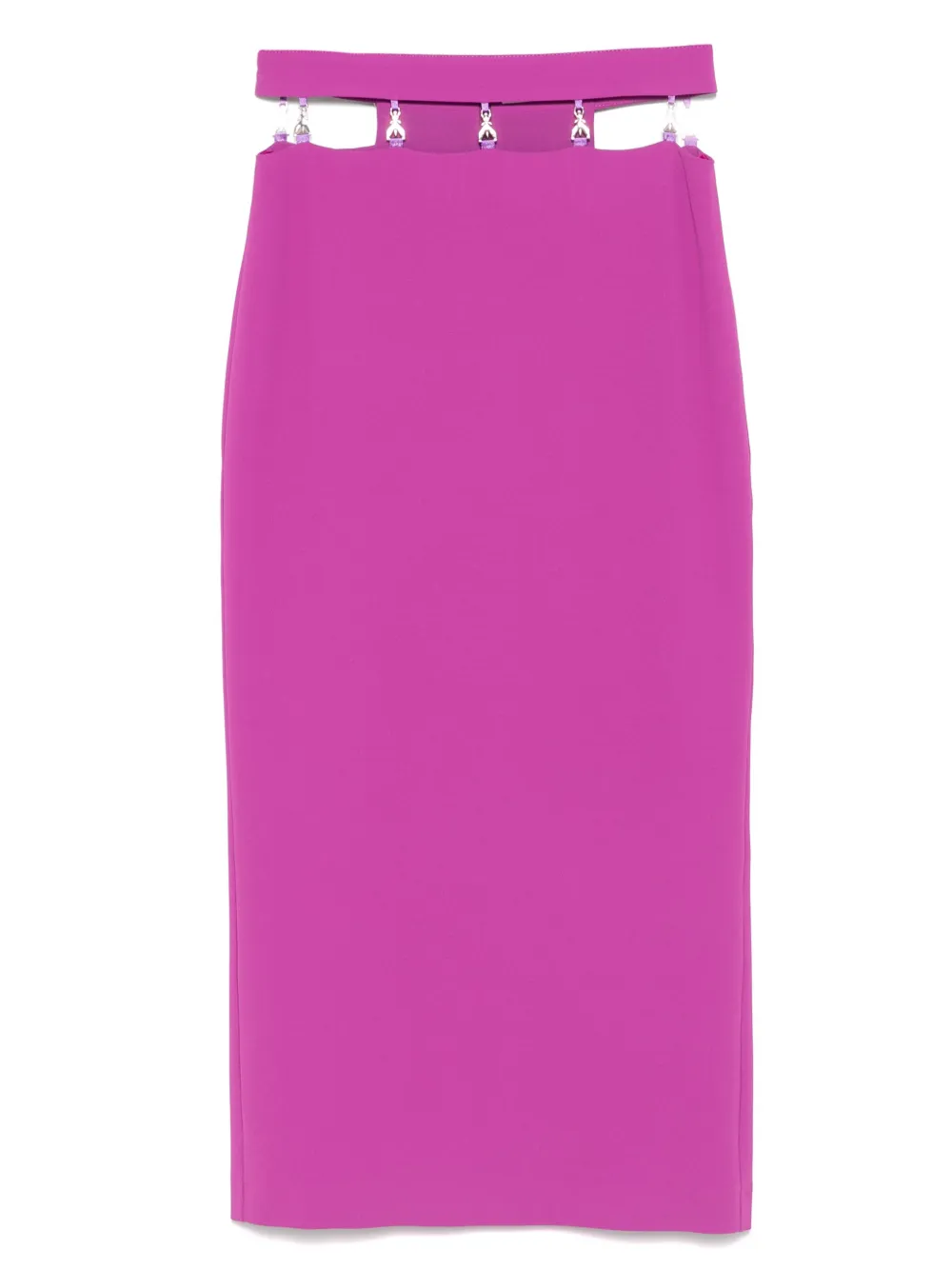 Patrizia Pepe Crêpe rok Paars