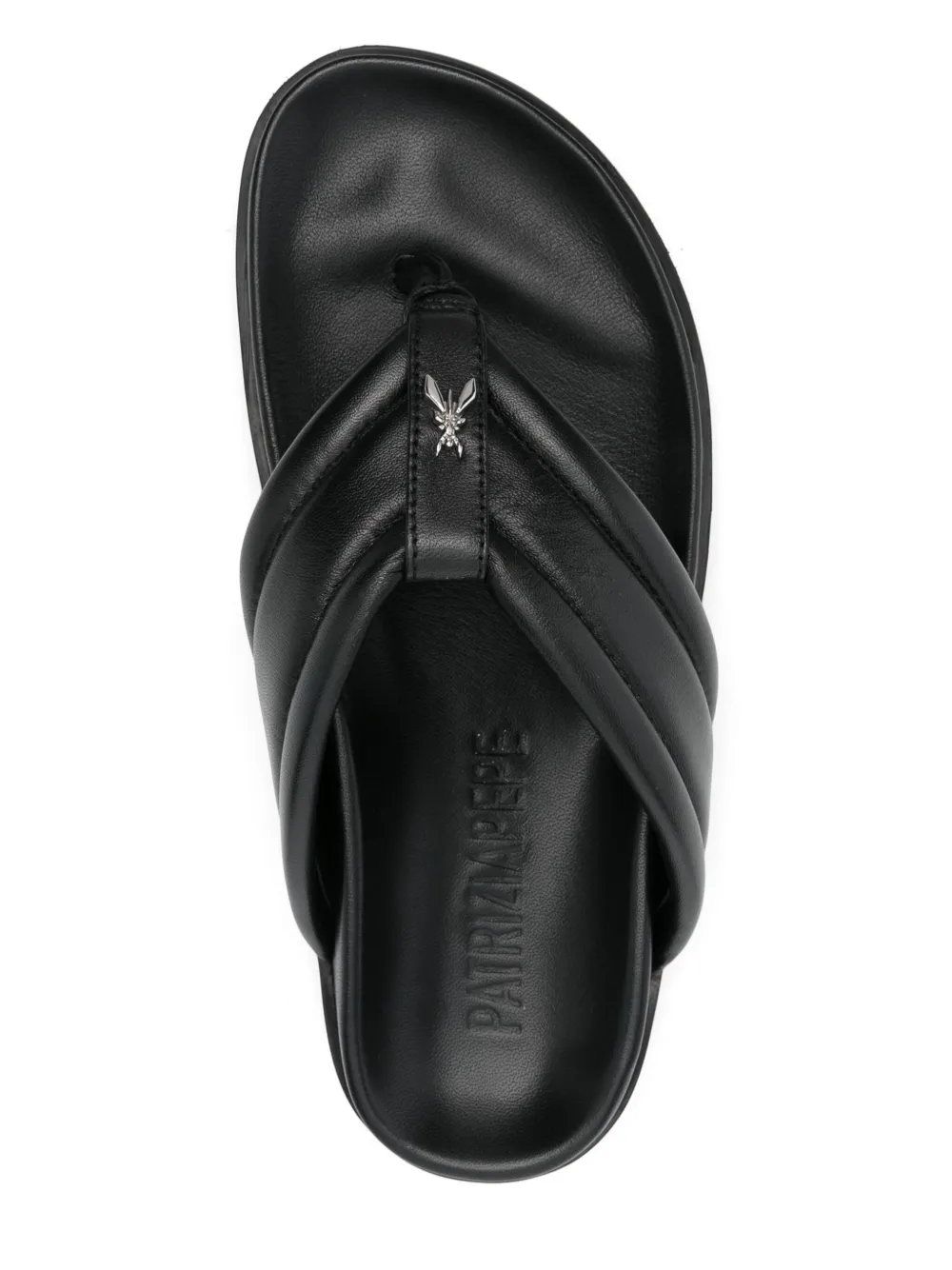 Patrizia Pepe Fly Slides In Black