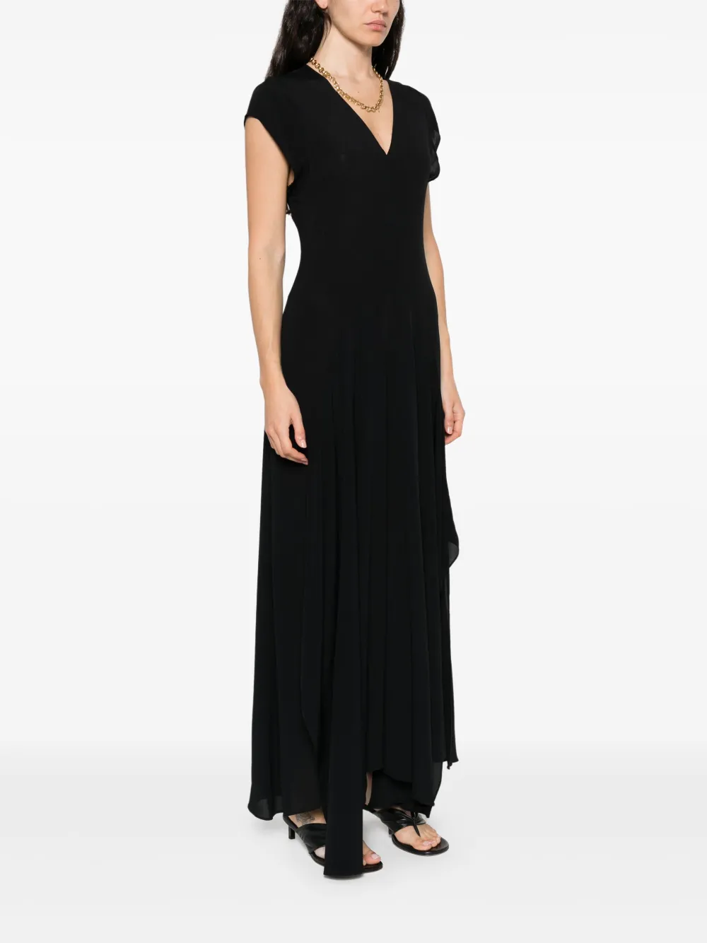 Shop Patrizia Pepe Jersey Midi Dress