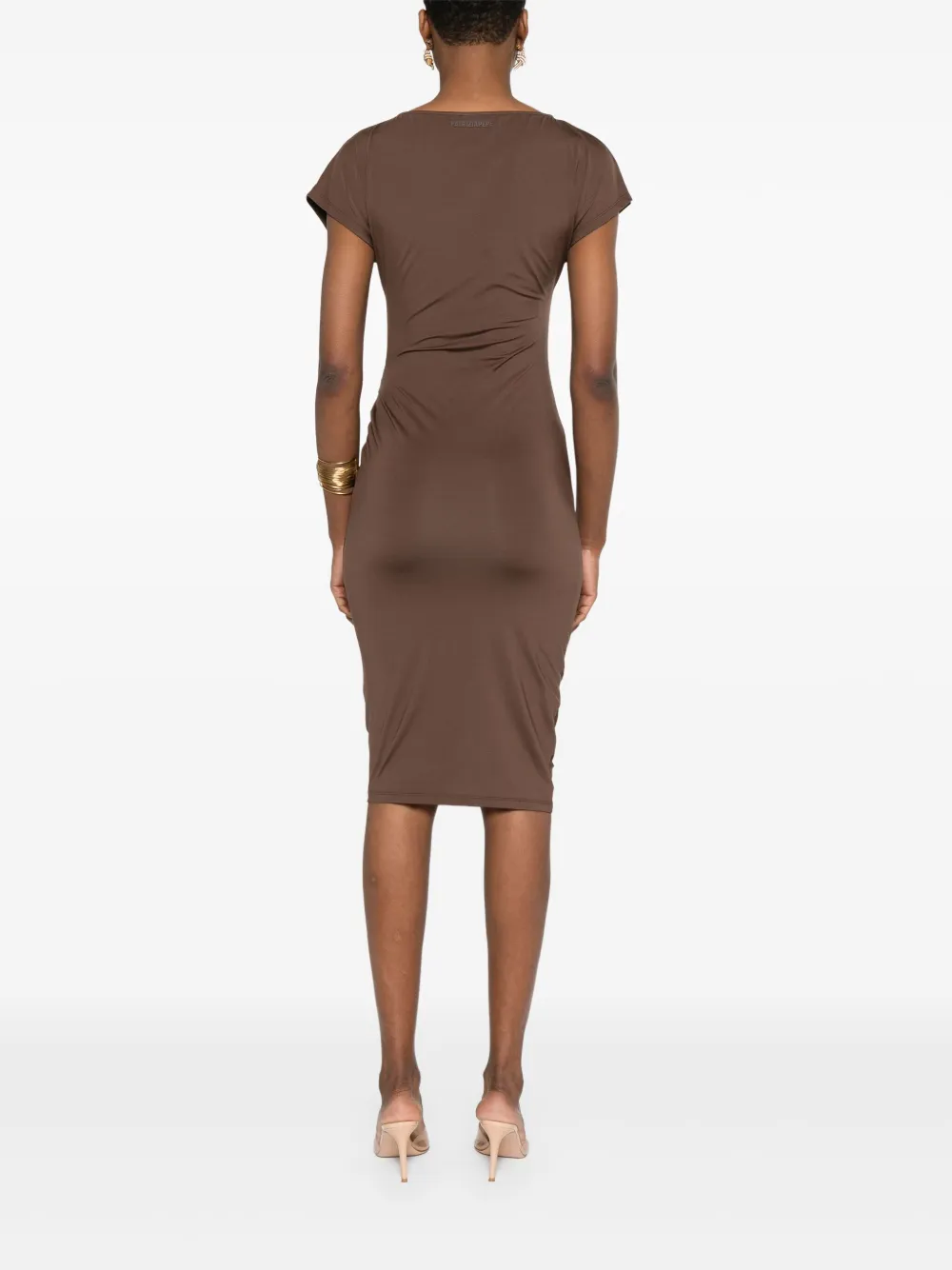 PATRIZIA PEPE JERSEY MIDI DRESS