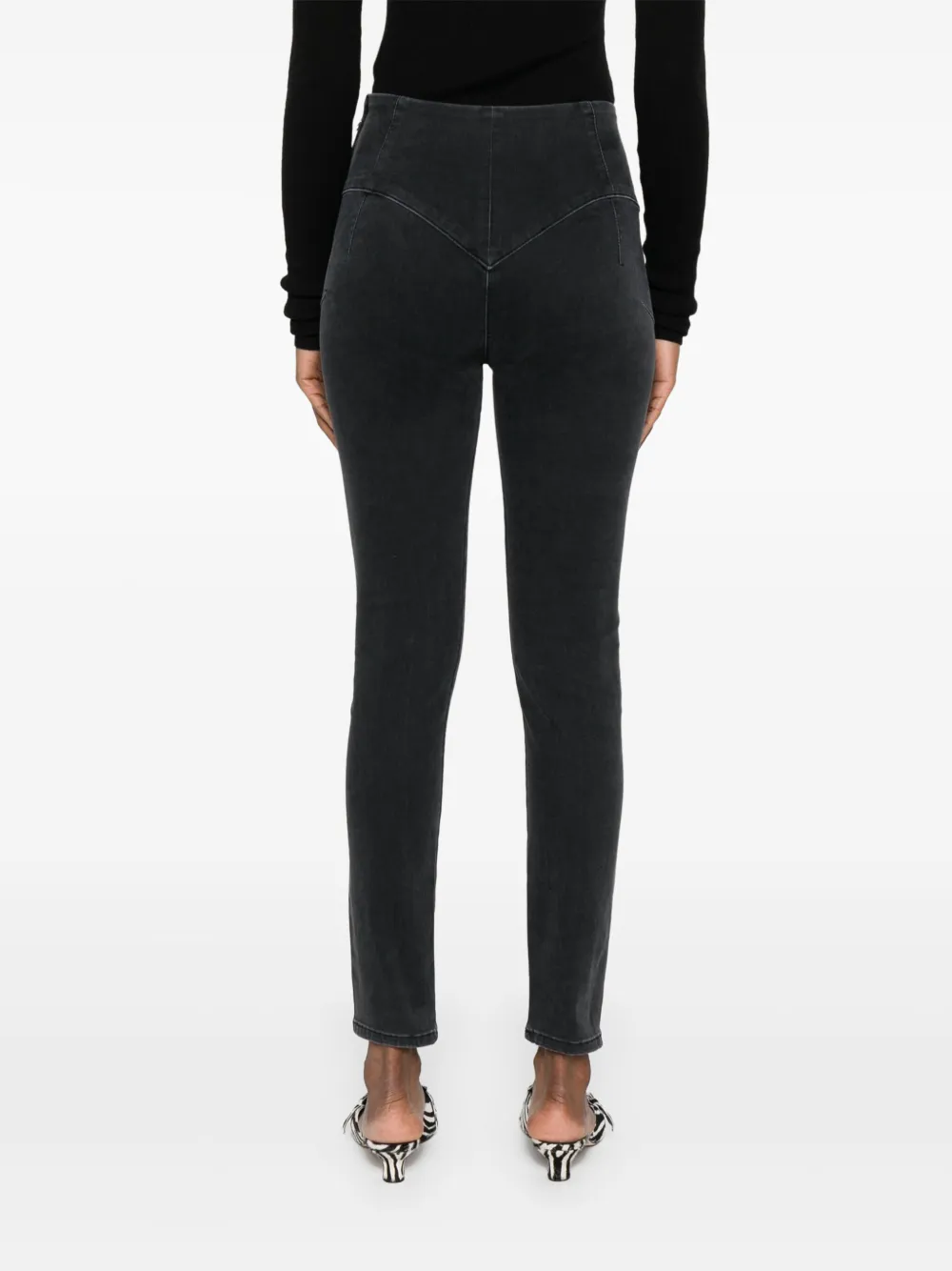 PATRIZIA PEPE STRETCH-COTTON JEANS 