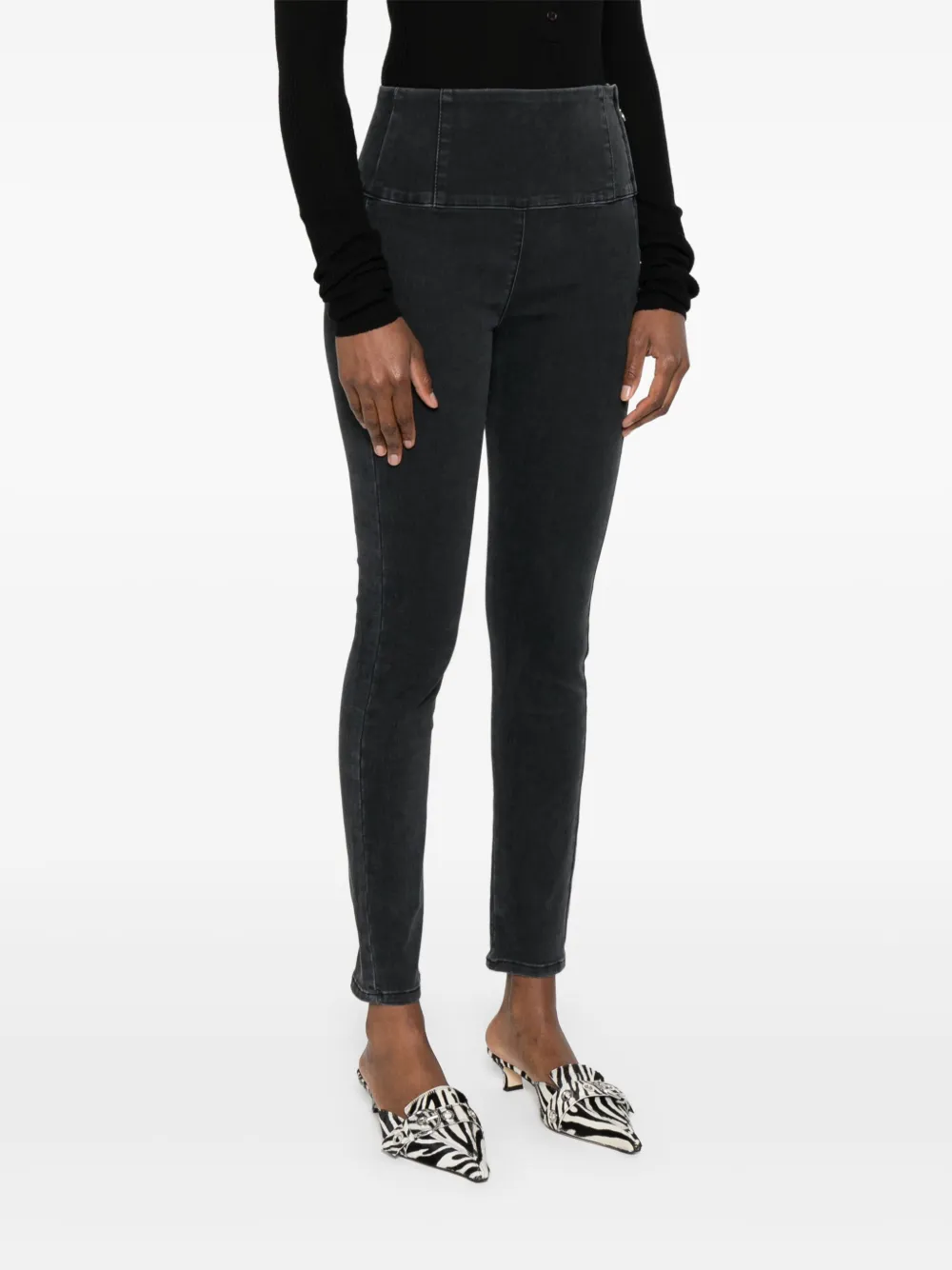 PATRIZIA PEPE STRETCH-COTTON JEANS 