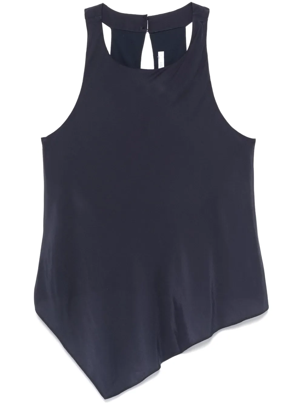 Patrizia Pepe Top met boothals Blauw