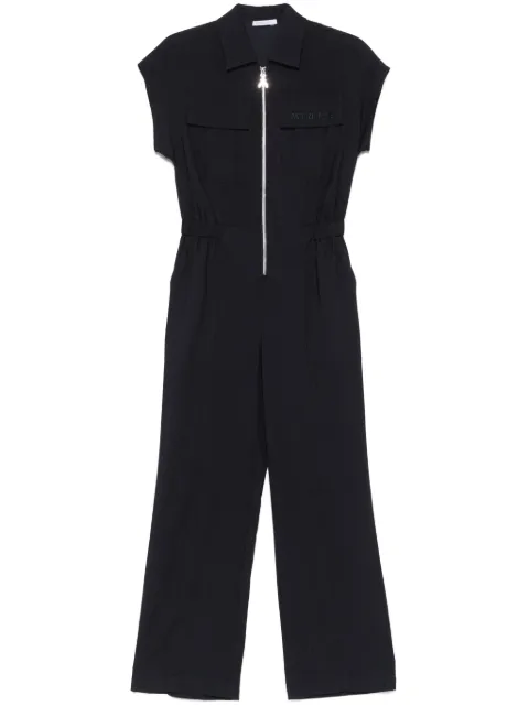 Patrizia Pepe jumpsuit con logo bordado