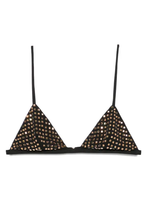 Patrizia Pepe rhinestone-embellished bra