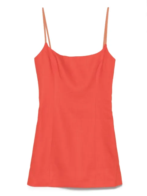 SIR. vestido corto con cuello cuadrado