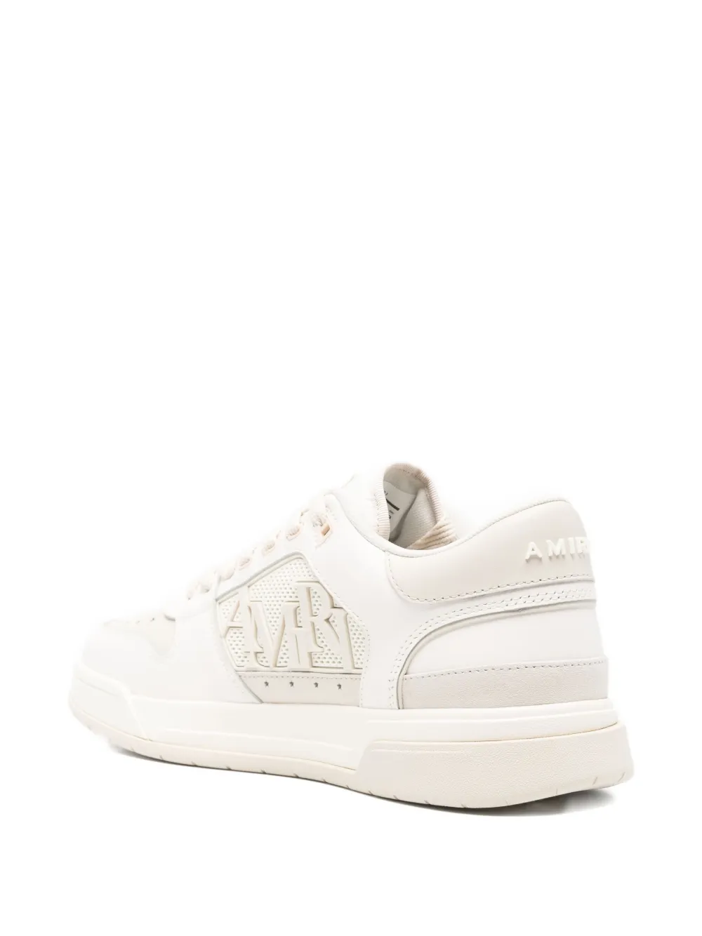 AMIRI logo-plaque low-top sneakers Neutrals