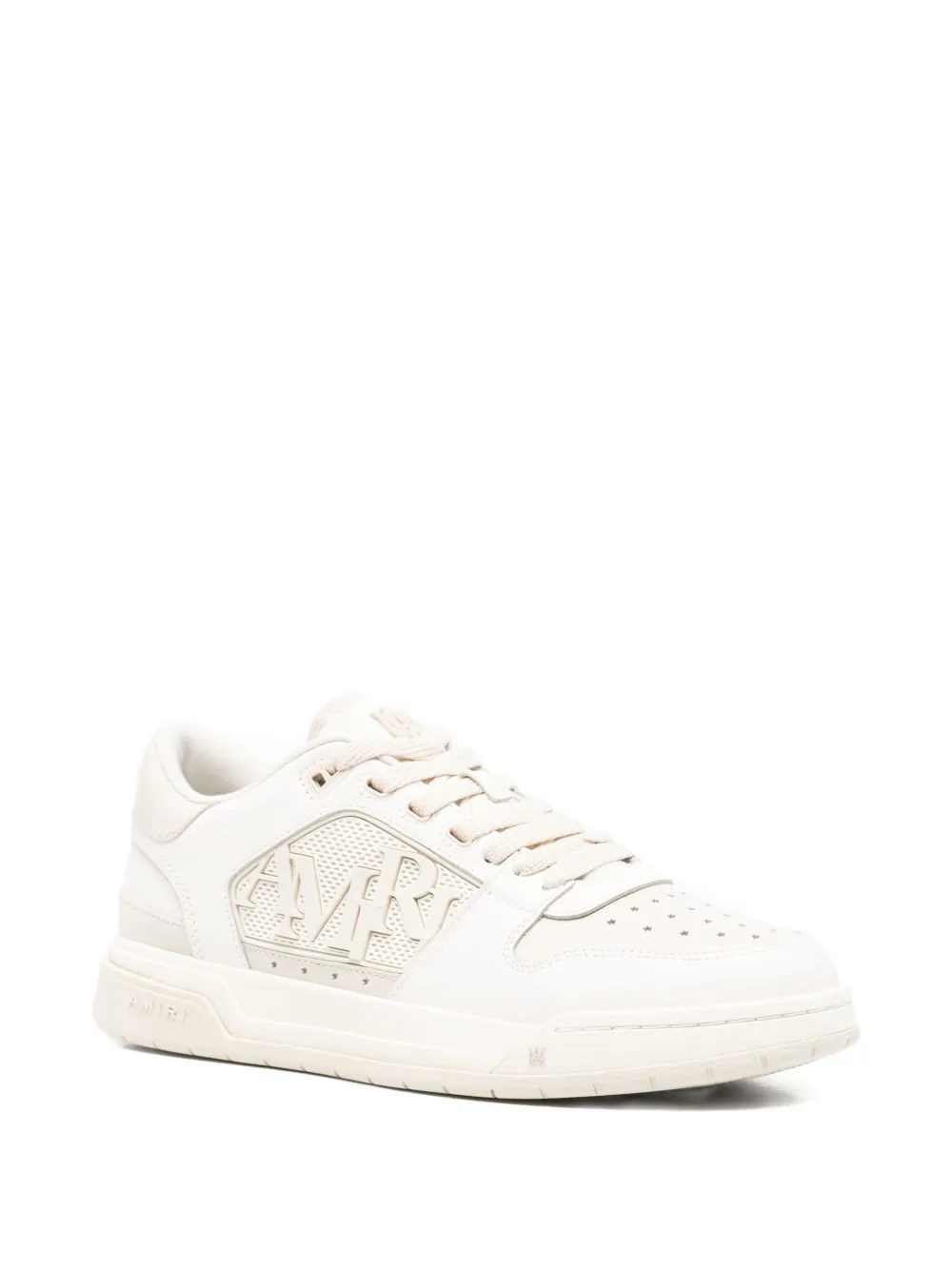 AMIRI logo-plaque low-top sneakers Neutrals
