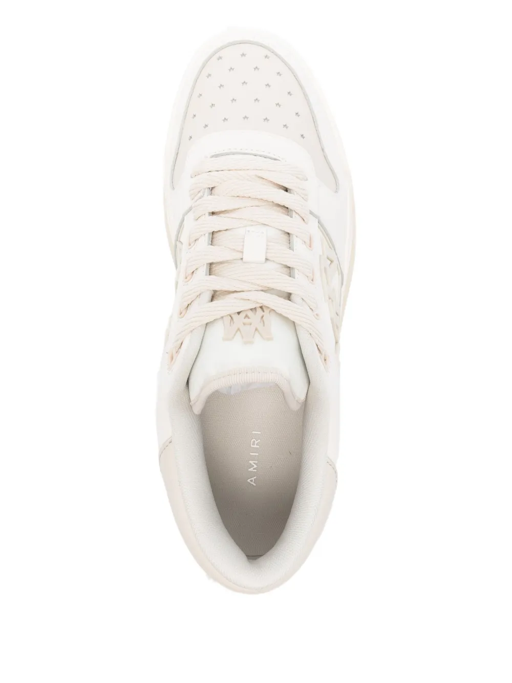 AMIRI logo-plaque low-top sneakers Neutrals