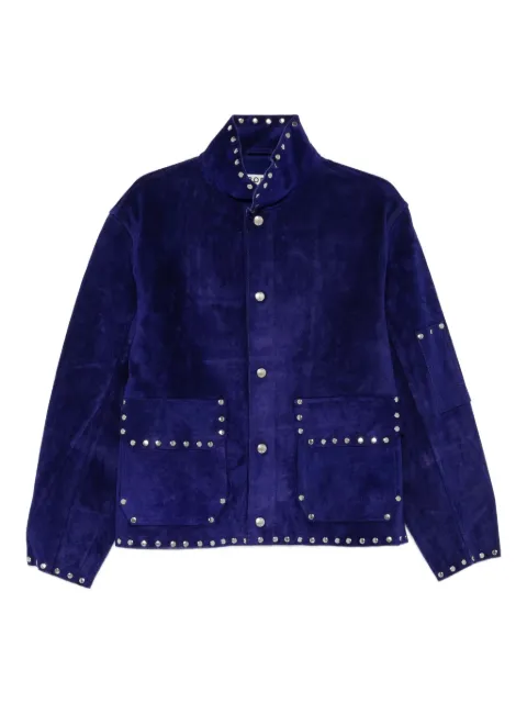 BODE studded suede jacket