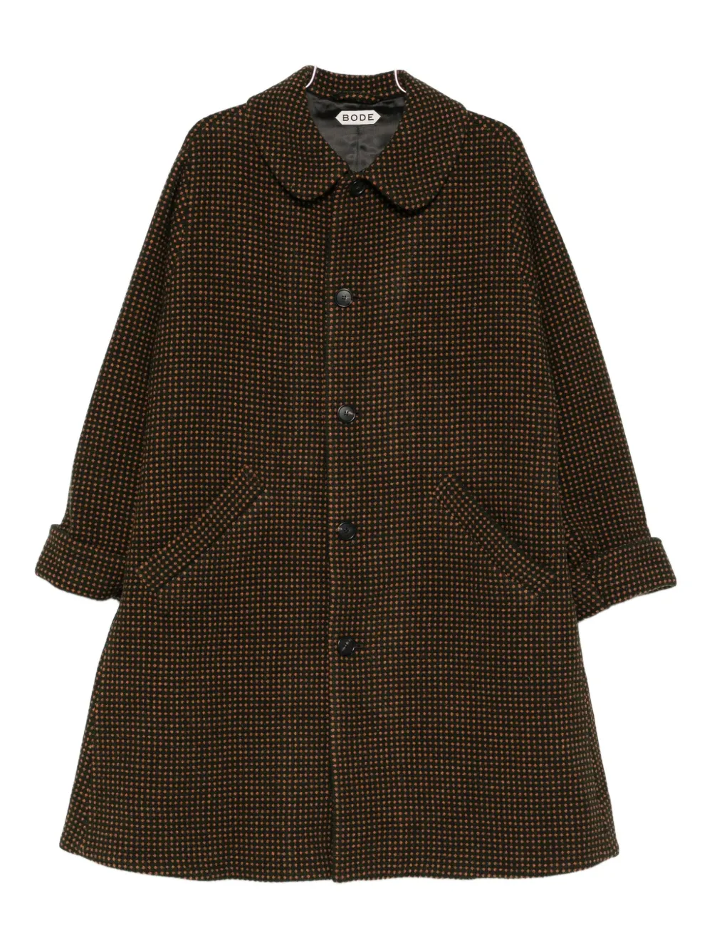 BODE Hedgerow buttoned coat | Green | Image 1