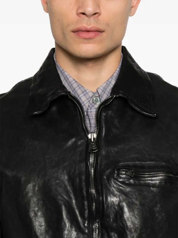 Yohji Yamamoto Pour Homme レザージャケット Yohji Yamamoto レザージャケット | ブラック | FARFETCH JP