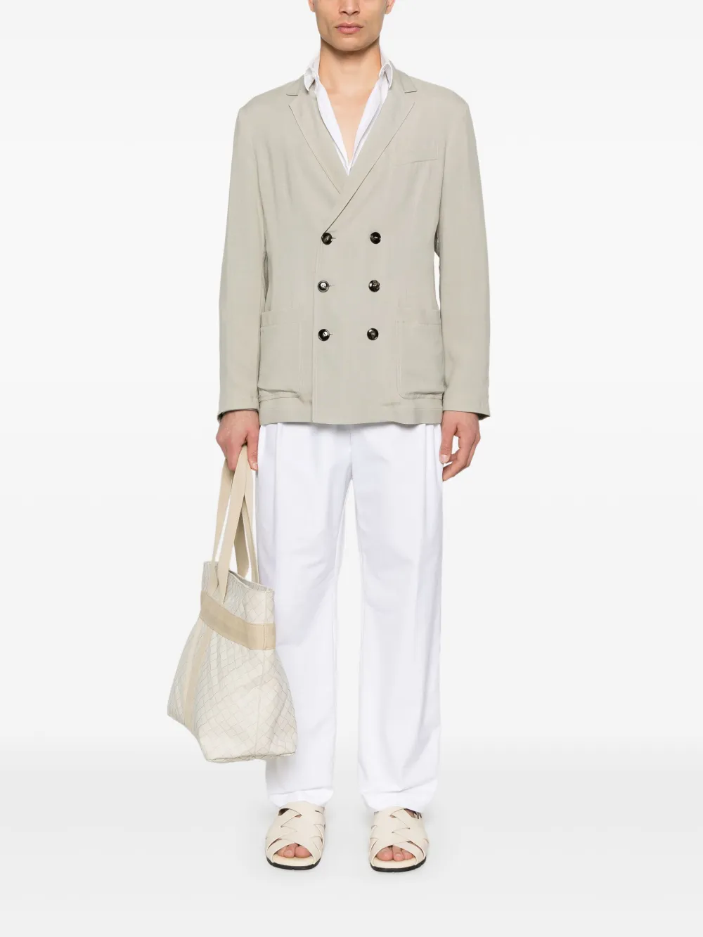 GIORGIO ARMANI DOUBLE-BREASTED BLAZER