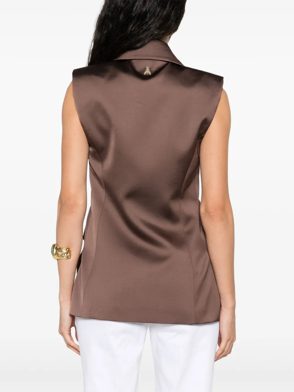 PATRIZIA PEPE SATIN WAISTCOAT