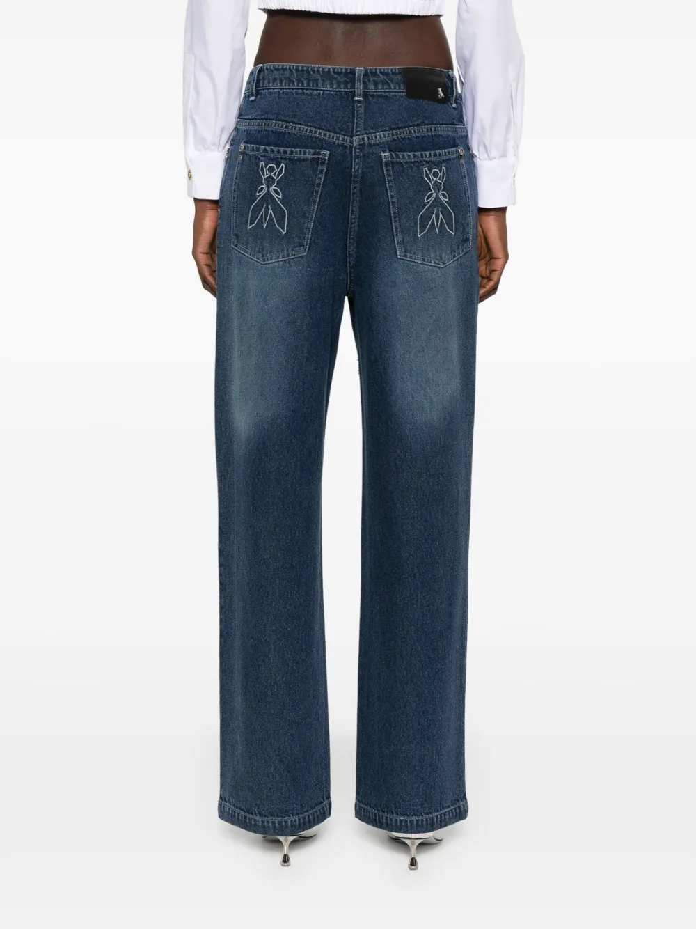 PATRIZIA PEPE RHINESTONES JEANS