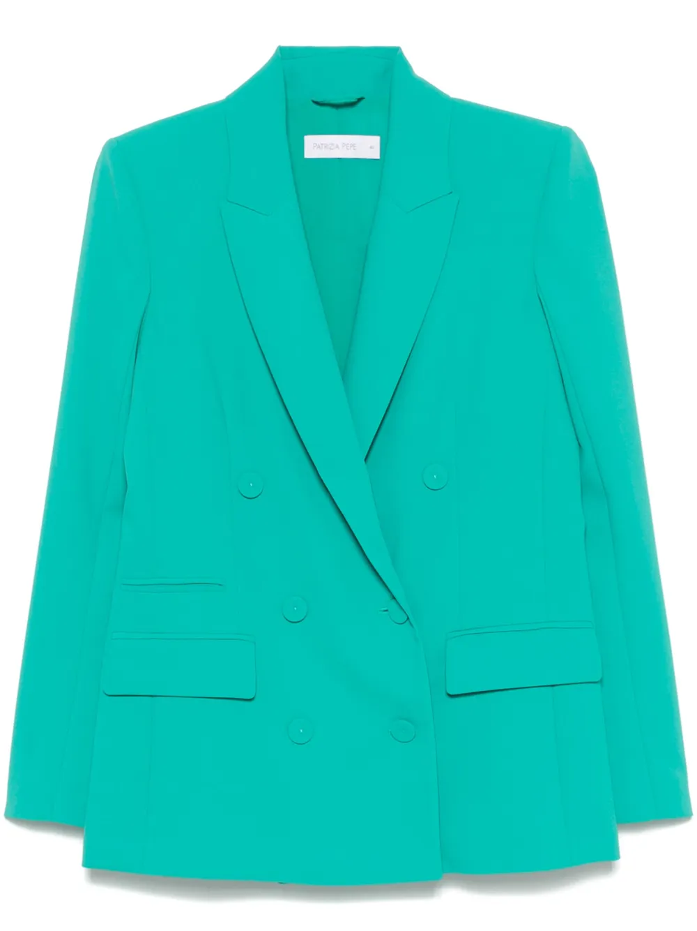 Patrizia Pepe Crêpe blazer Groen