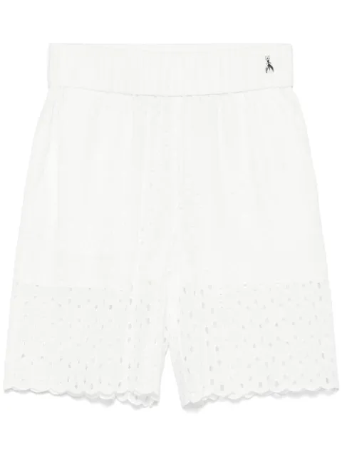 Patrizia Pepe broderie-anglaise shorts