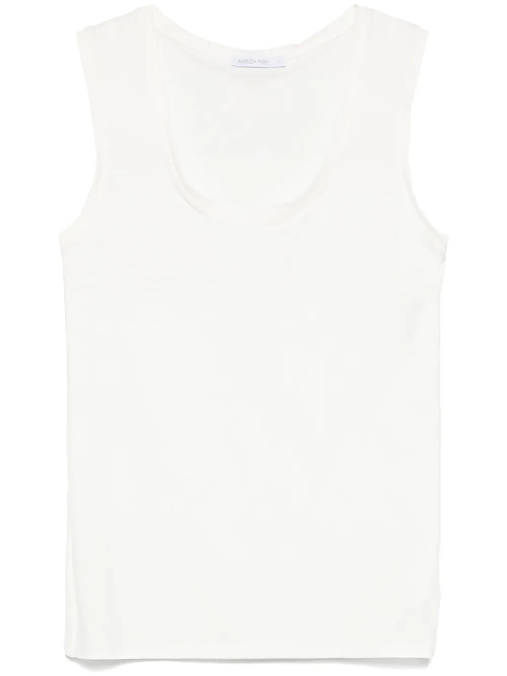 rubberised-logo tank top