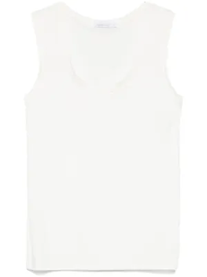 新品✨️ coperni basic logo tanktop ロゴ タンクトップ Coperni ロゴ タンクトップ | ホワイト | FARFETCH JP