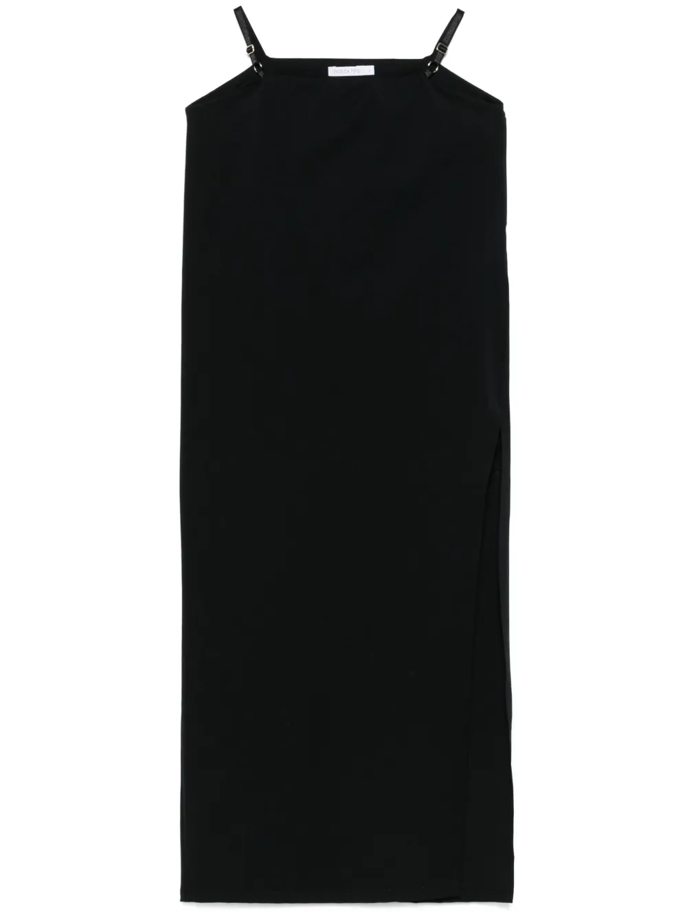 Patrizia Pepe Jersey midi-rok Zwart