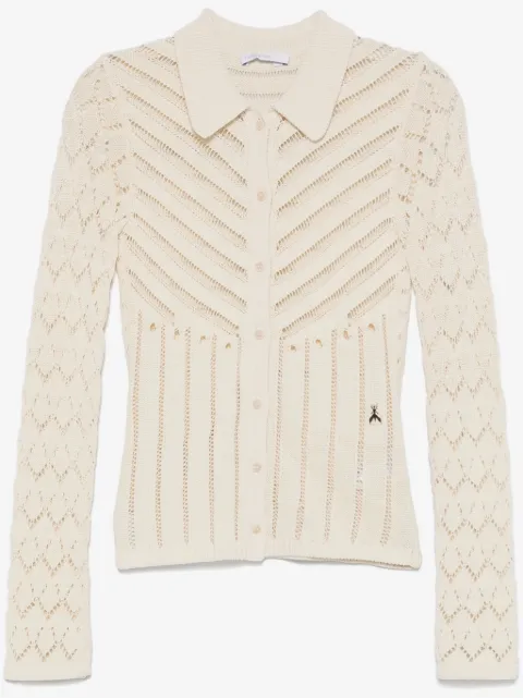 Patrizia Pepe open-knit cardigan