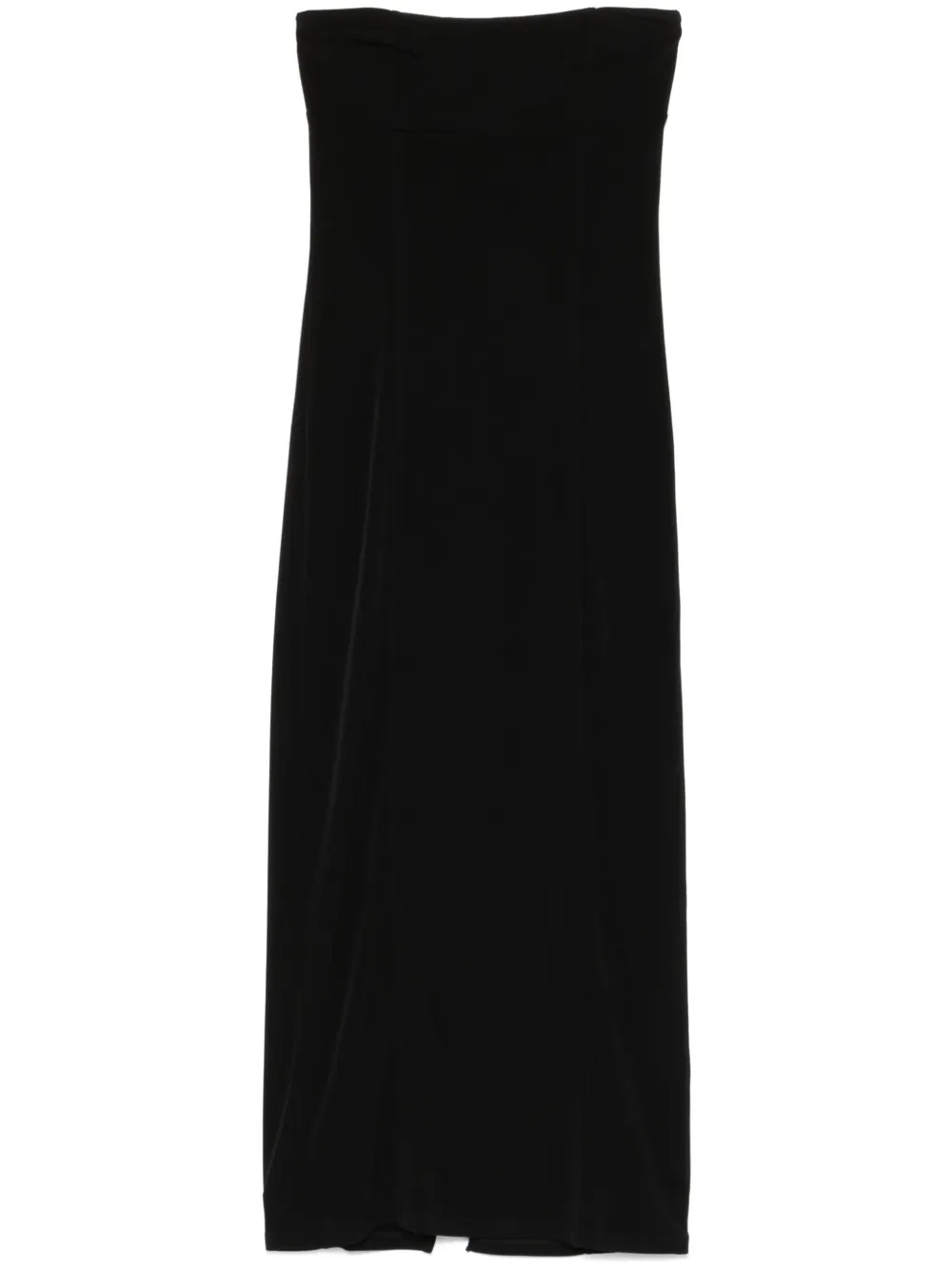 PATRIZIA PEPE BANDEAU-STYLE MIDI DRESS 