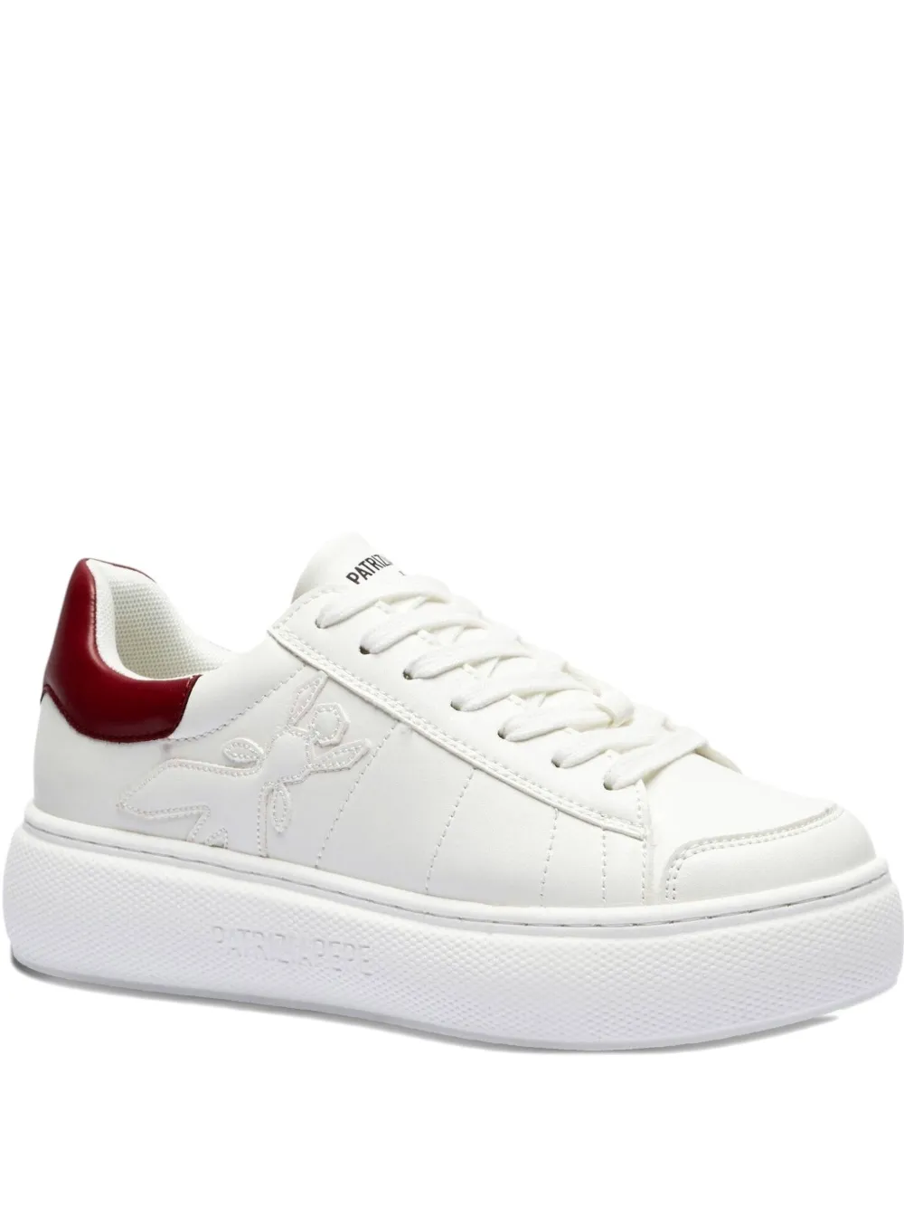 Patrizia Pepe Fly-detail Sneakers In White