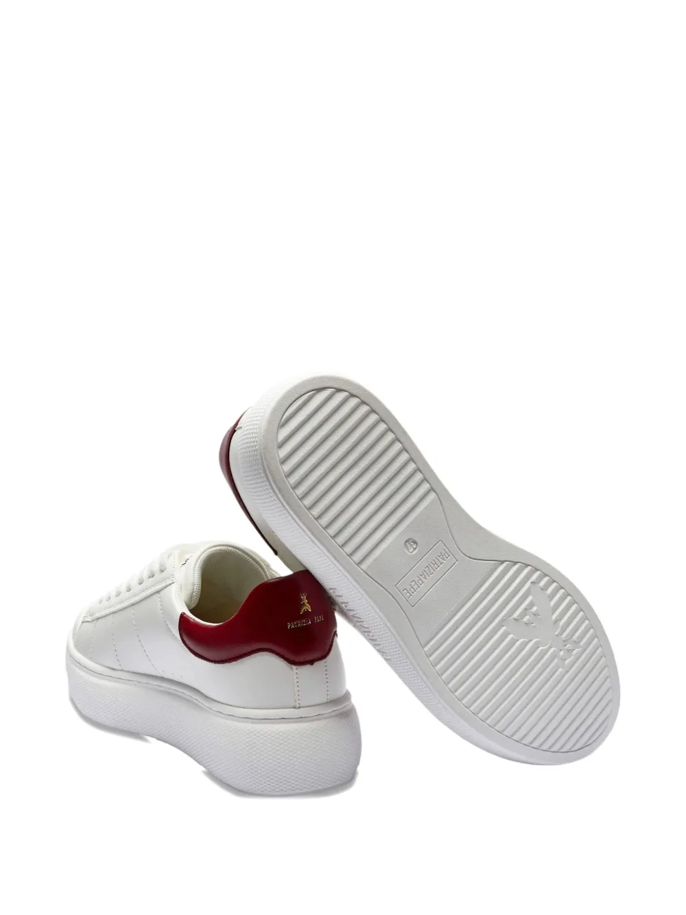 Patrizia Pepe Sneakers met rits Wit