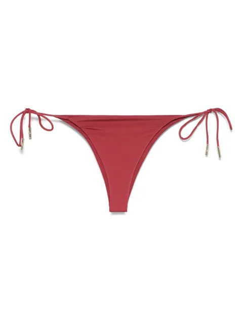 Patrizia Pepe rubberised-logo bikini bottoms