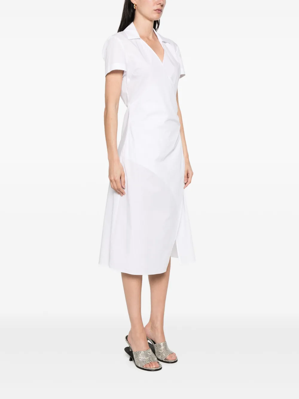 PATRIZIA PEPE CROSSOVER MIDI DRESS 