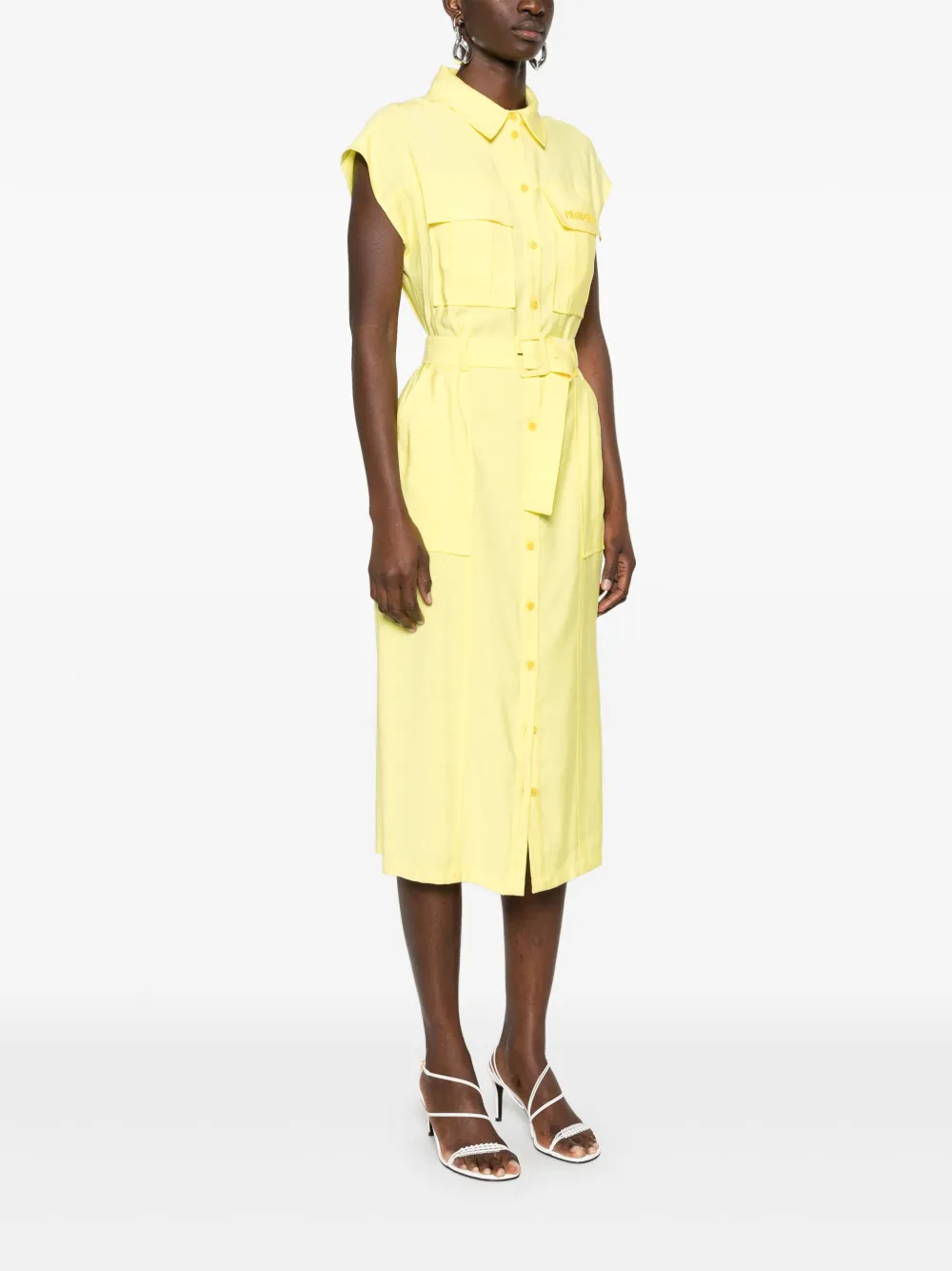 PATRIZIA PEPE LONG SHIRT DRESS 