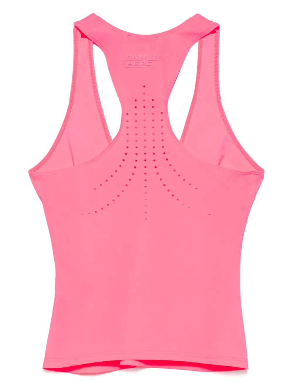 PATRIZIA PEPE TECHNICAL JERSEY TANK TOP