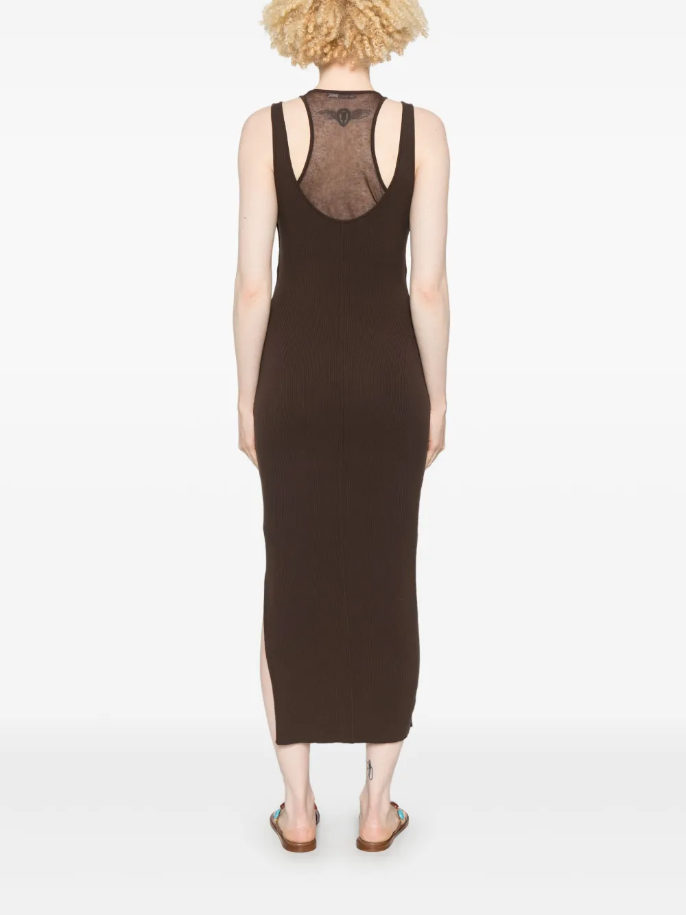 PATRIZIA PEPE KNITTED MIDI DRESS