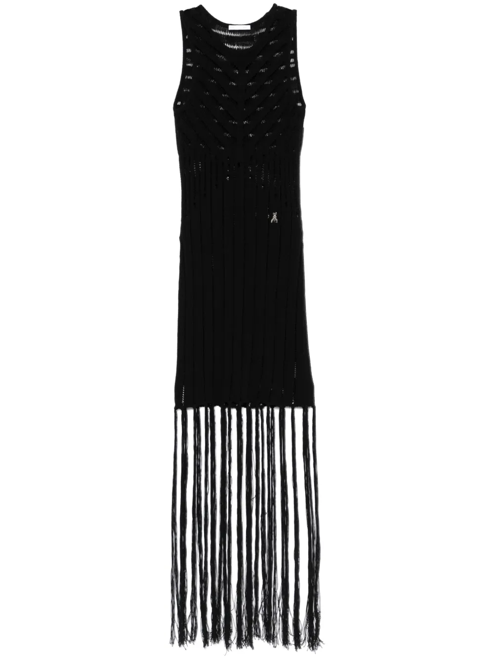 PATRIZIA PEPE OPENWORK KNIT DRESS