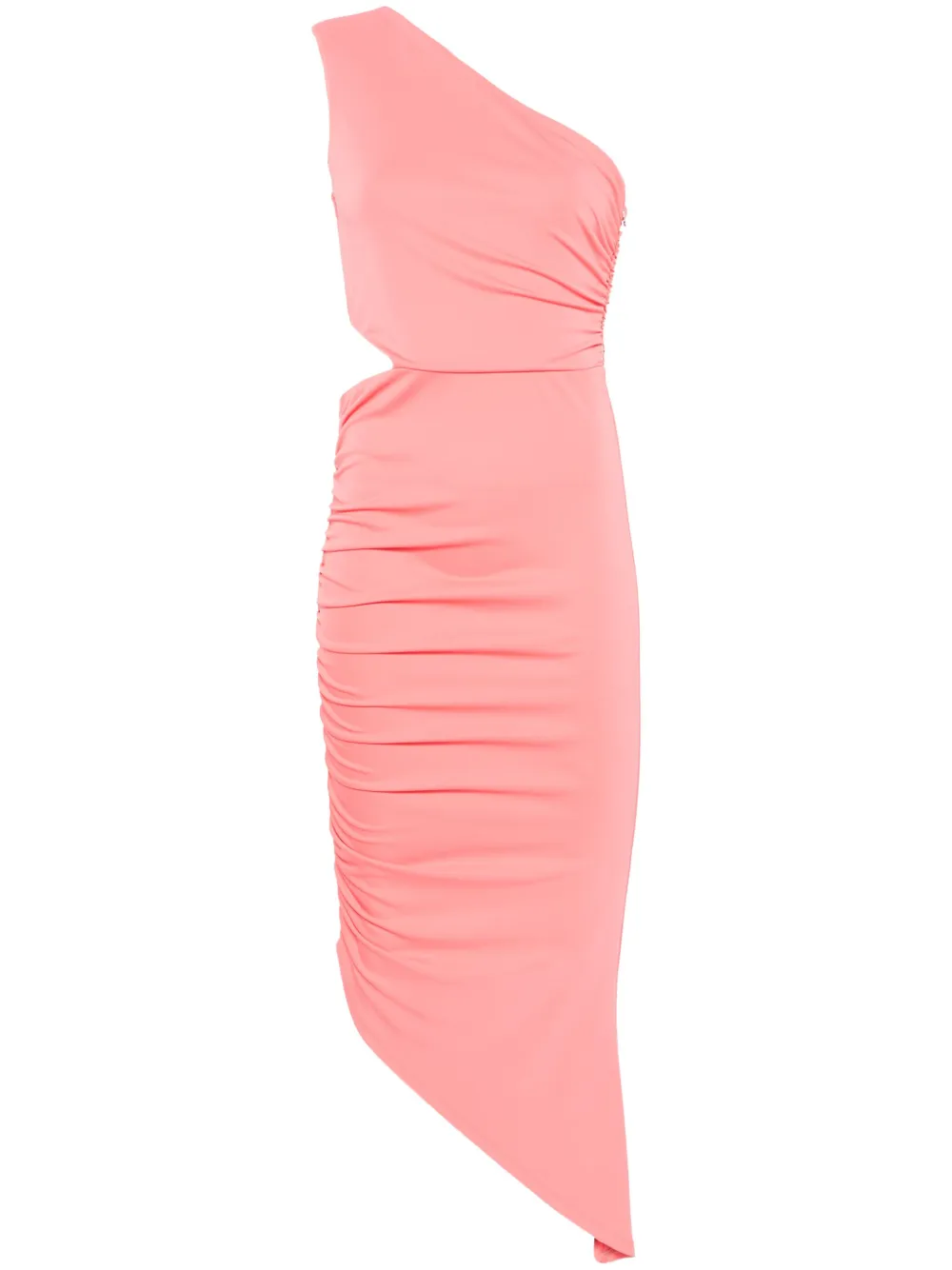 PATRIZIA PEPE ONE-SHOULDER ASYMMETRIC DRESS